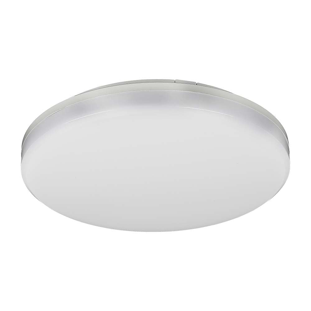 15W Plafon LED / IP44 / Chip Samsung / Barwa:4000K / Klosz PC / Okrągły