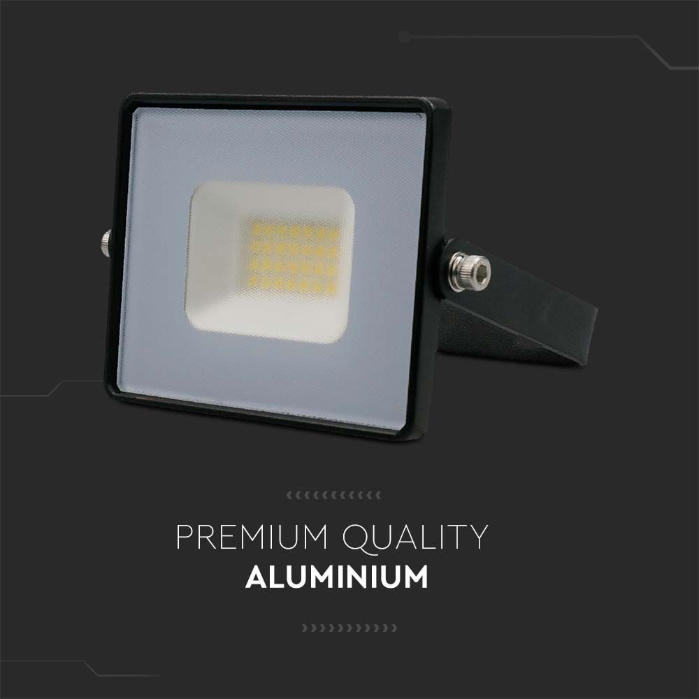 20W Naświetlacz LED SMD / Barwa:3000K / Obudowa: Czarna