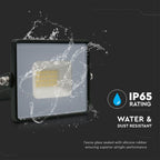 20W Naświetlacz LED SMD / Barwa:4000K / Obudowa: Czarna