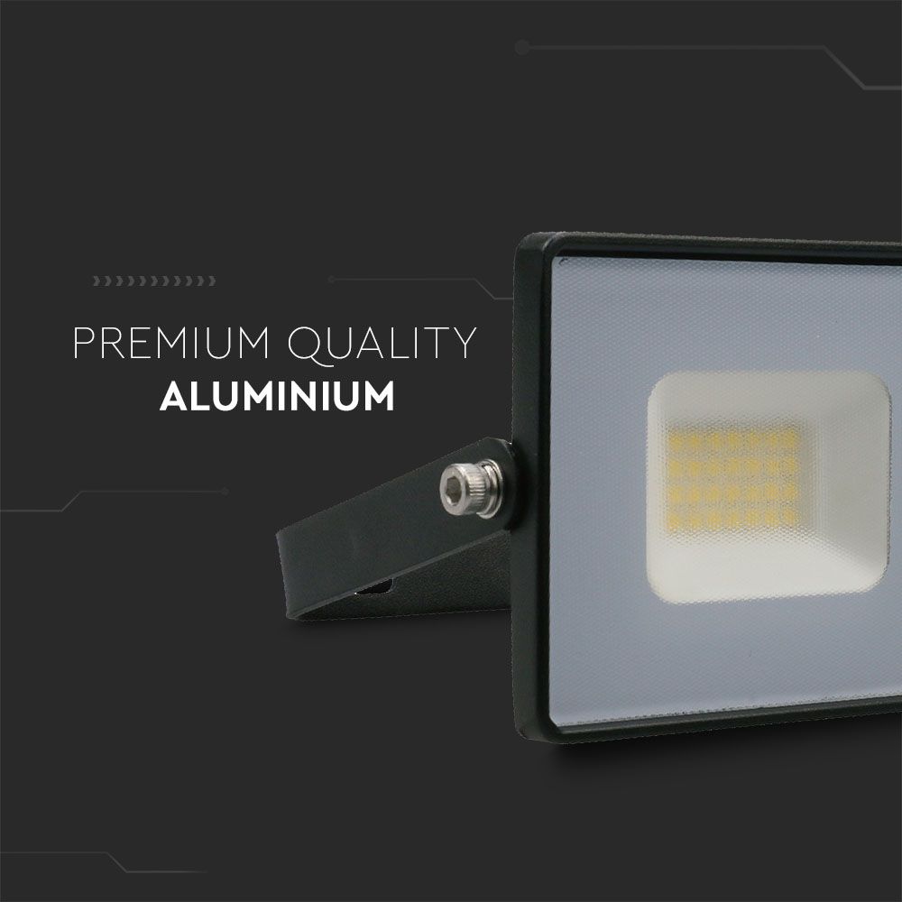 20W Naświetlacz LED SMD / Barwa:4000K / Obudowa: Czarna
