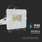 20W Naświetlacz LED SMD / Barwa:3000K / Obudowa: Biała