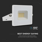 20W Naświetlacz LED SMD / Barwa:4000K / Obudowa: Biała
