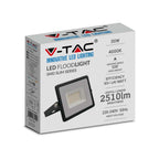 30W Naświetlacz LED SMD / Barwa:6500K / Obudowa: Czarna