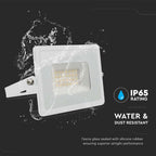 30W Naświetlacz LED SMD / Barwa:3000K / Obudowa: Biała