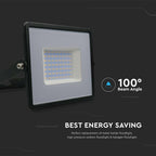 50W Naświetlacz LED SMD / Barwa:4000K / Obudowa: Czarna