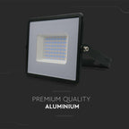 50W Naświetlacz LED SMD / Barwa:4000K / Obudowa: Czarna