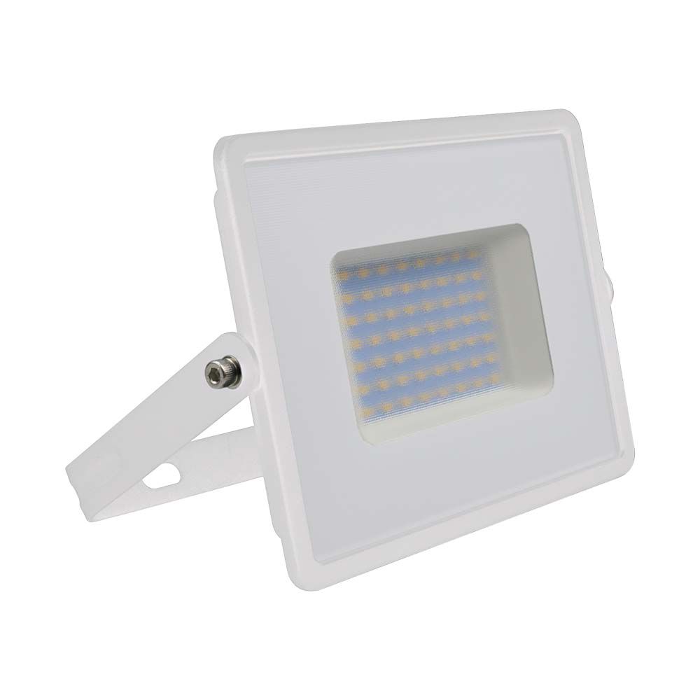 50W Naświetlacz LED SMD / Barwa:6500K / Obudowa: Biała