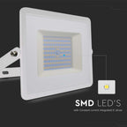 100W Naświetlacz LED SMD / Barwa:4000K / Obudowa: Biała