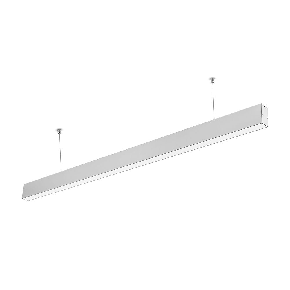 40W Lampa Liniowa LED / Chip SAMSUNG / Barwa:6400K / Obudowa: Srebrna
