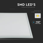 40W Panel LED 600x600mm / Barwa:3000K / Opakowanie: 6szt.