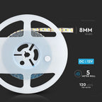 Taśma LED / Barwa:3000K / HIGH LUMEN / IP20 / Rolka:5m