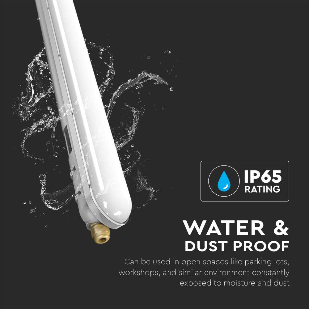 18W Oprawa hermetyczna LED Seria-F / 60cm / Barwa:4000K / IP65