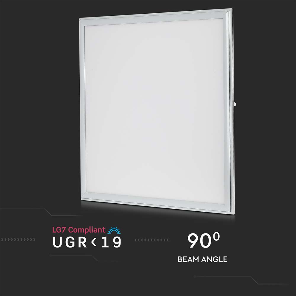 36W Panel LED 620x620mm / Barwa:4000K / UGR19 / Opakowanie: 6szt.