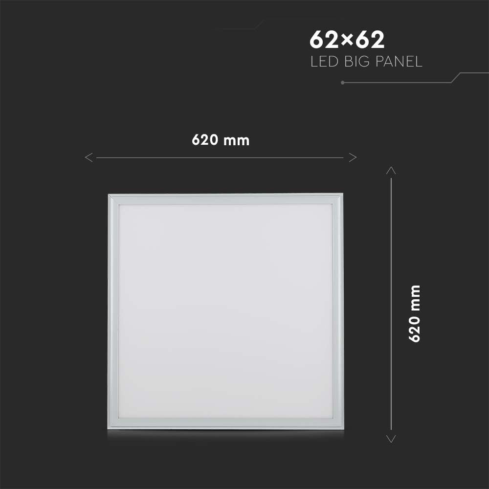 40W Panel LED 620x620mm / Barwa: 6400K / UGR19 / Opakowanie: 6szt.