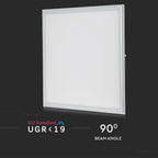 40W Panel LED 620x620mm / Barwa: 6400K / UGR19 / Opakowanie: 6szt.