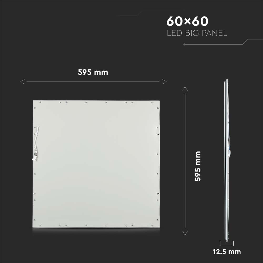 29W Panel LED 600x600mm / Barwa:3000K / HIGH LUMEN / Opakowanie: 6szt.