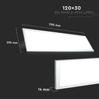 29W Panel LED 1200x300mm / Barwa:3000K / HIGH LUMEN / Opakowanie: 6szt.