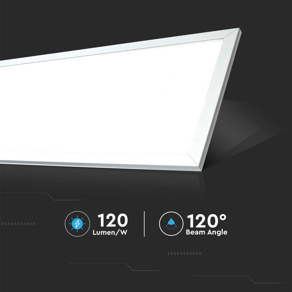 29W Panel LED 1200x300mm / Barwa:3000K / HIGH LUMEN / Opakowanie: 6szt.