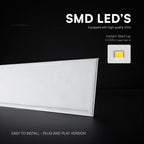 29W Panel LED 1200x300mm / Barwa:6000K / HIGH LUMEN / Opakowanie: 6szt.