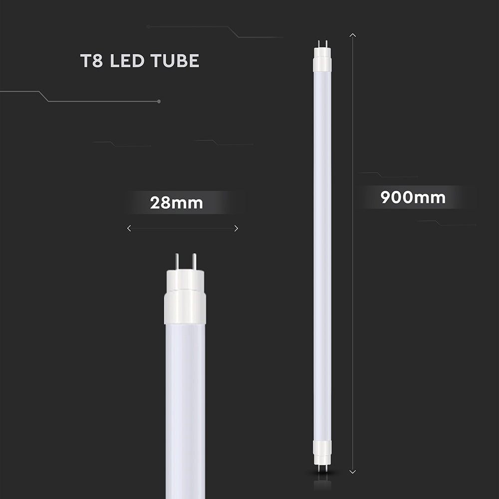 14W Świetlówki LED T8 90cm / Barwa:6500K / Trzonek:G13