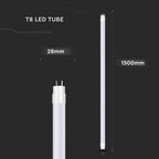 20W Świetlówki LED T8 150cm / Barwa:3000K / Trzonek:G13