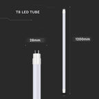 18W Świetlówki LED PLASTIK T8 120cm / Barwa:4000K / Trzonek:G13