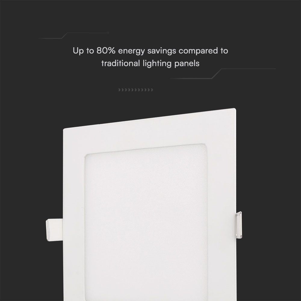 3W Panel LED / Barwa:6400K / Kwadratowa