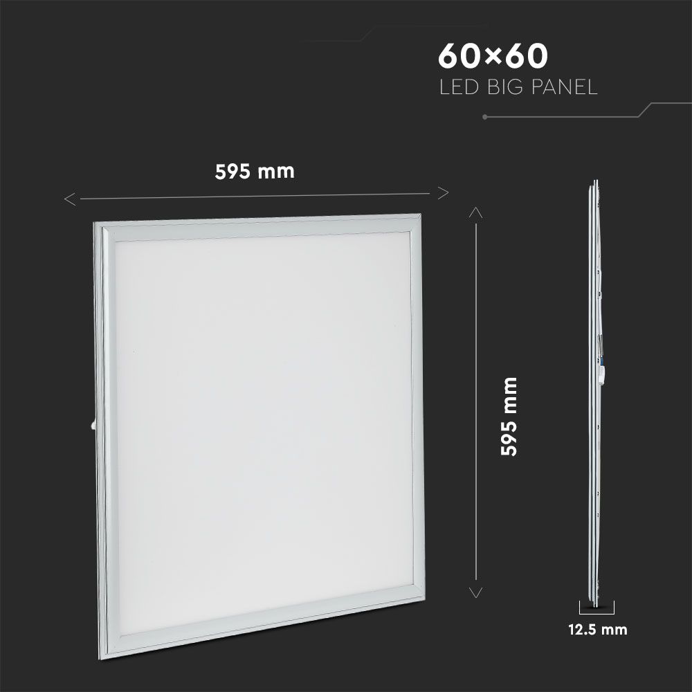 40W Panel LED 600x600mm / Chip SAMSUNG / Barwa:4000K / 5 Lat gwarancji