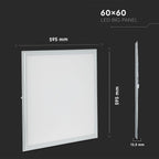 40W Panel LED 600x600mm / Chip SAMSUNG / Barwa:4000K / 5 Lat gwarancji