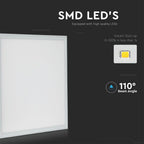 40W Panel LED 600x600mm / Chip SAMSUNG / Barwa:4000K / 5 Lat gwarancji