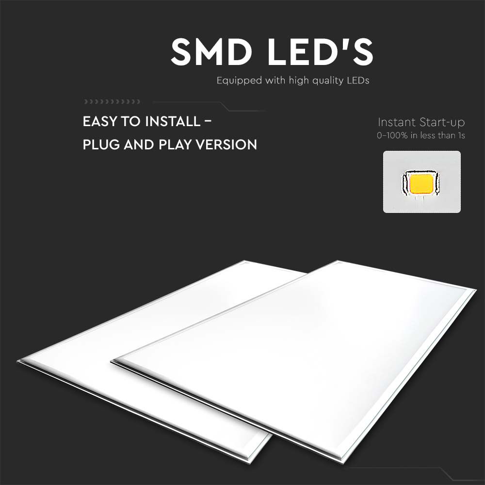 45W Panel LED 1200x600mm / Barwa:6500K / HIGH LUMEN / Opakowanie: 2szt.