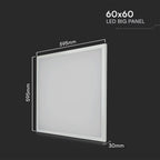 36W Panel LED 600x600mm / 2w1 / Barwa:6500K / Opakowanie: 6szt.