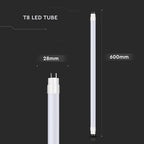 9W Świetlówki LED T8 60cm / Barwa:6500K / Trzonek:G13