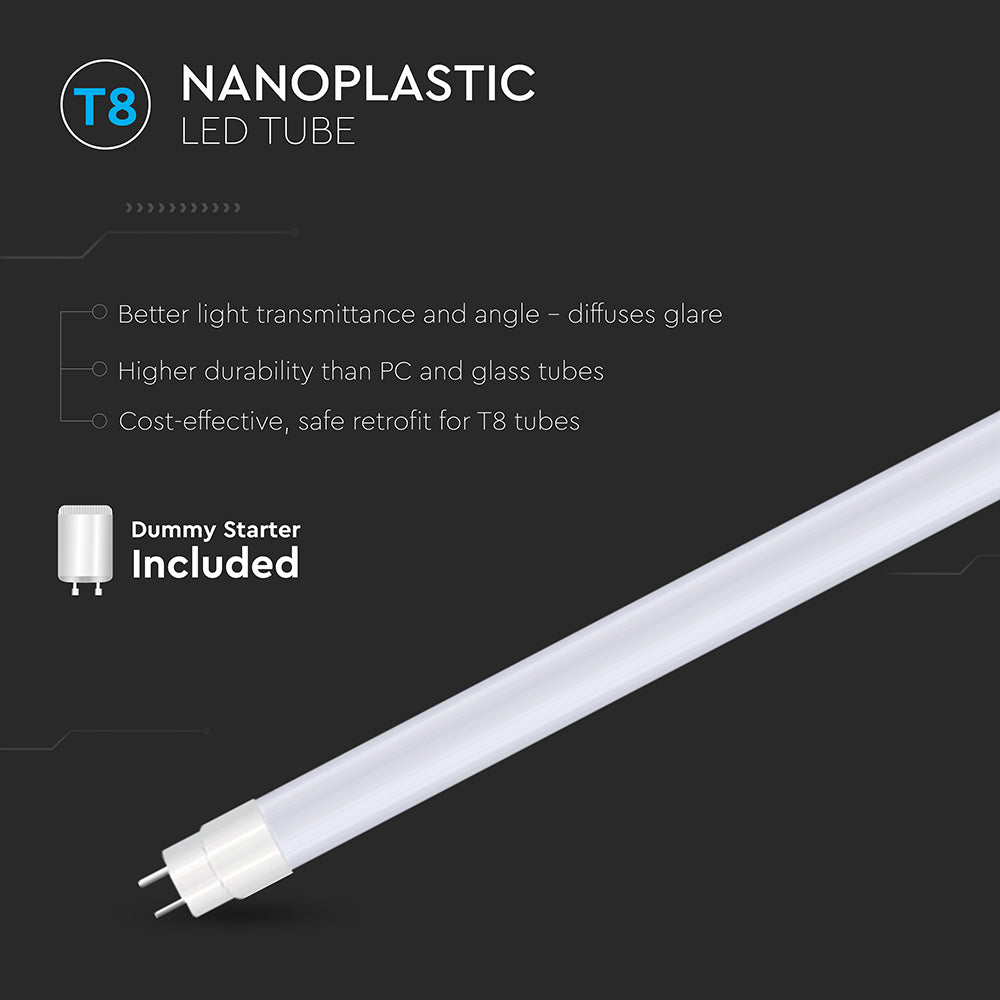 9W Świetlówki LED T8 60cm / Barwa:6500K / Trzonek:G13