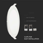 22W Panel LED / Barwa:3000K / Okrągła