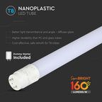 12W Świetlówki LED T8 120cm / Barwa:6500K / Trzonek:G13 / Skuteczność 160lm/W