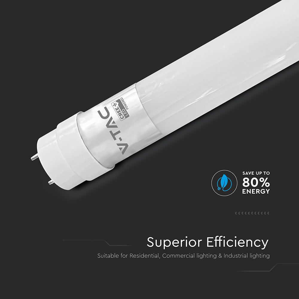 18W T8 Świetlówka LED 120 cm / Chip CREE / Barwa:3000K / 6 Lat gwarancji