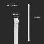 20W Świetlówka LED 150 cm / Chip CREE / Barwa:3000K