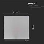 36W Panel LED 600x600mm / Zasilacz LIFUD / Barwa:4000K / 5 Lat gwarancji / Opakowanie: 6szt.
