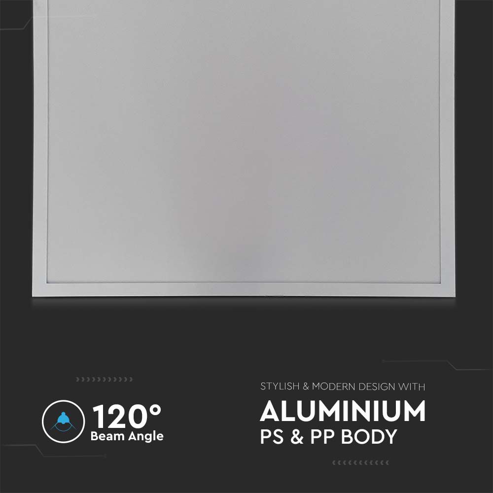 36W Panel LED 600x600mm / Zasilacz LIFUD / Barwa:6500K / 5 Lat gwarancji / Opakowanie: 6szt.