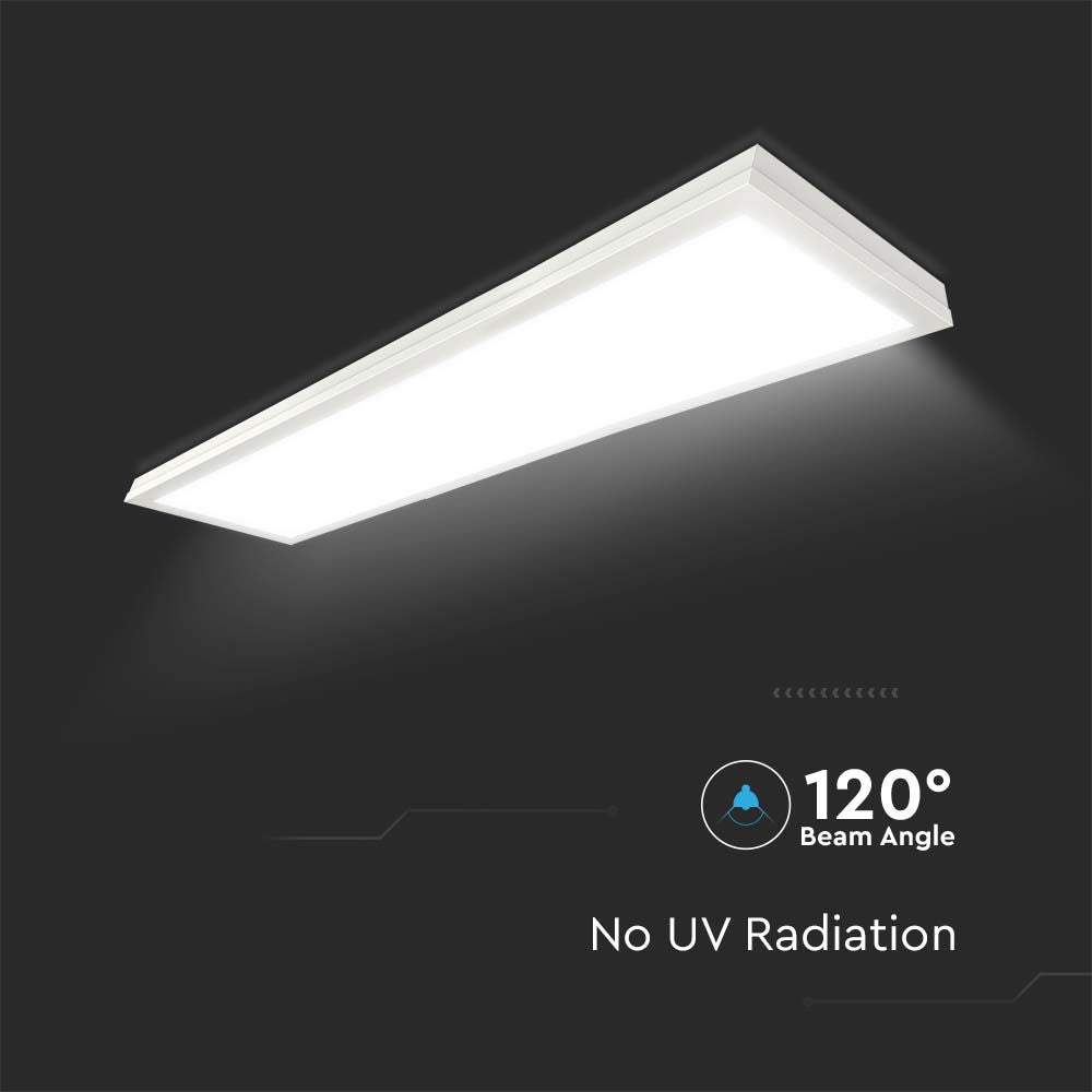 40W Panel LED 1200x300mm / 2w1 / Barwa: 4000K / Opakowanie: 6szt.