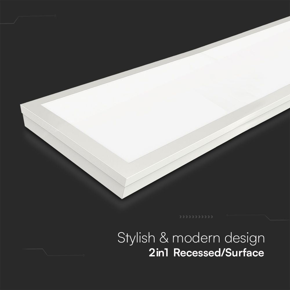 40W Panel LED 1200x300mm/ SAMSUNG / 2w1 / Barwa:6500K / Opakowanie: 6szt.