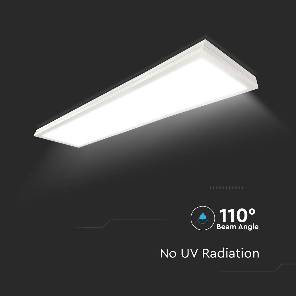 40W Panel LED 1200x300mm / 2w1 / Barwa:6500K / Opakowanie: 6szt.