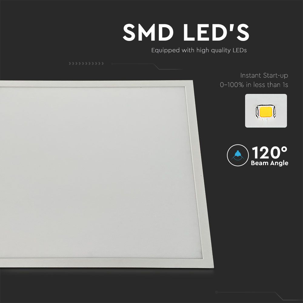 40W Panel LED 600x600mm / Barwa:4000K / Opakowanie: 6szt.