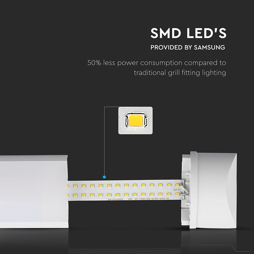 60W Belka oświetleniowa LED 180cm / Chip SAMSUNG Barwa:4000K