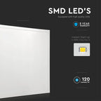 36W Panel LED 600x600mm / Barwa:4000K / HIGH LUMEN / Opakowanie: 8szt.