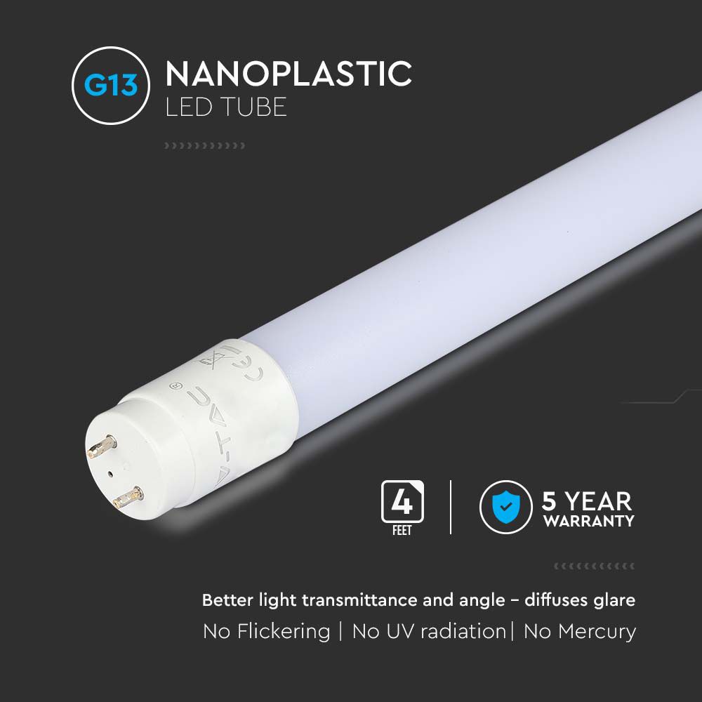 16,5W T8 Świetlówka LED T8 120 cm / Chip SAMSUNG / Barwa:6400K / HIGH LUMENS