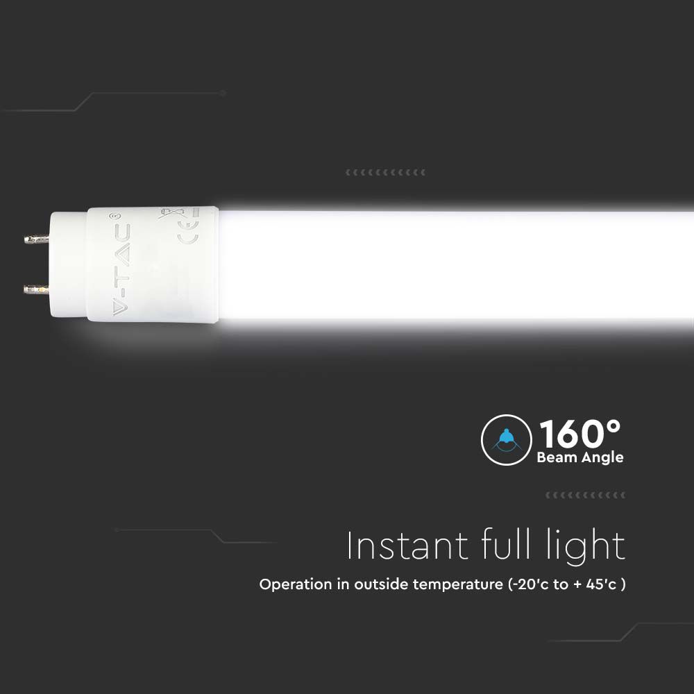 24W Świetlówka LED PLASTIK 150 cm / Chip SAMSUNG / Barwa:4000K / HIGH LUMENS