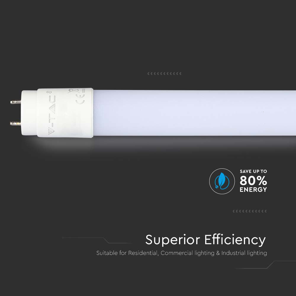24W Świetlówka LED PLASTIK 150 cm / Chip SAMSUNG / Barwa:3000K / HIGH LUMENS