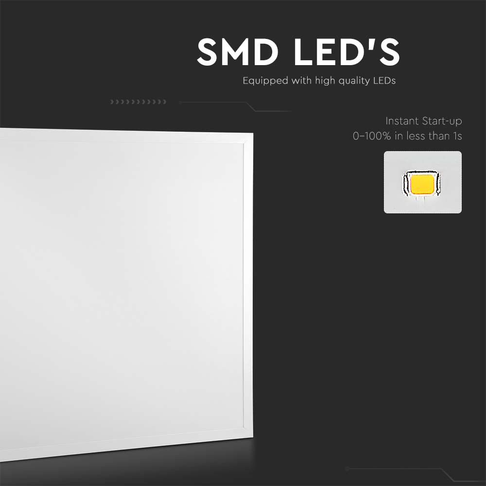 40W Panel LED 600x600mm / Zasilacz LIFUD / Barwa:6000K / UGR 19 / 5 Lat gwarancji / Opakowanie: 6szt.